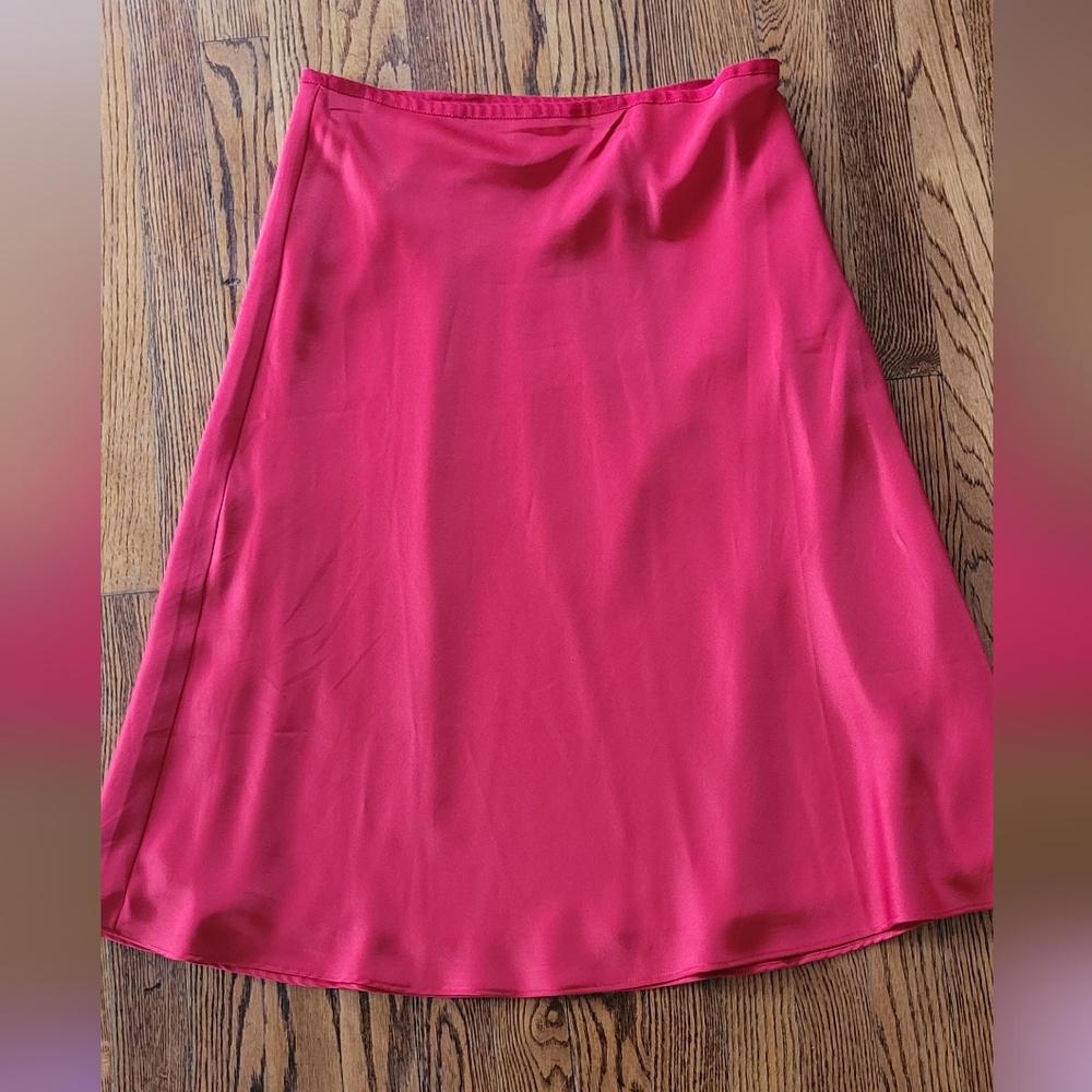 Red Ann Taylor Skirt